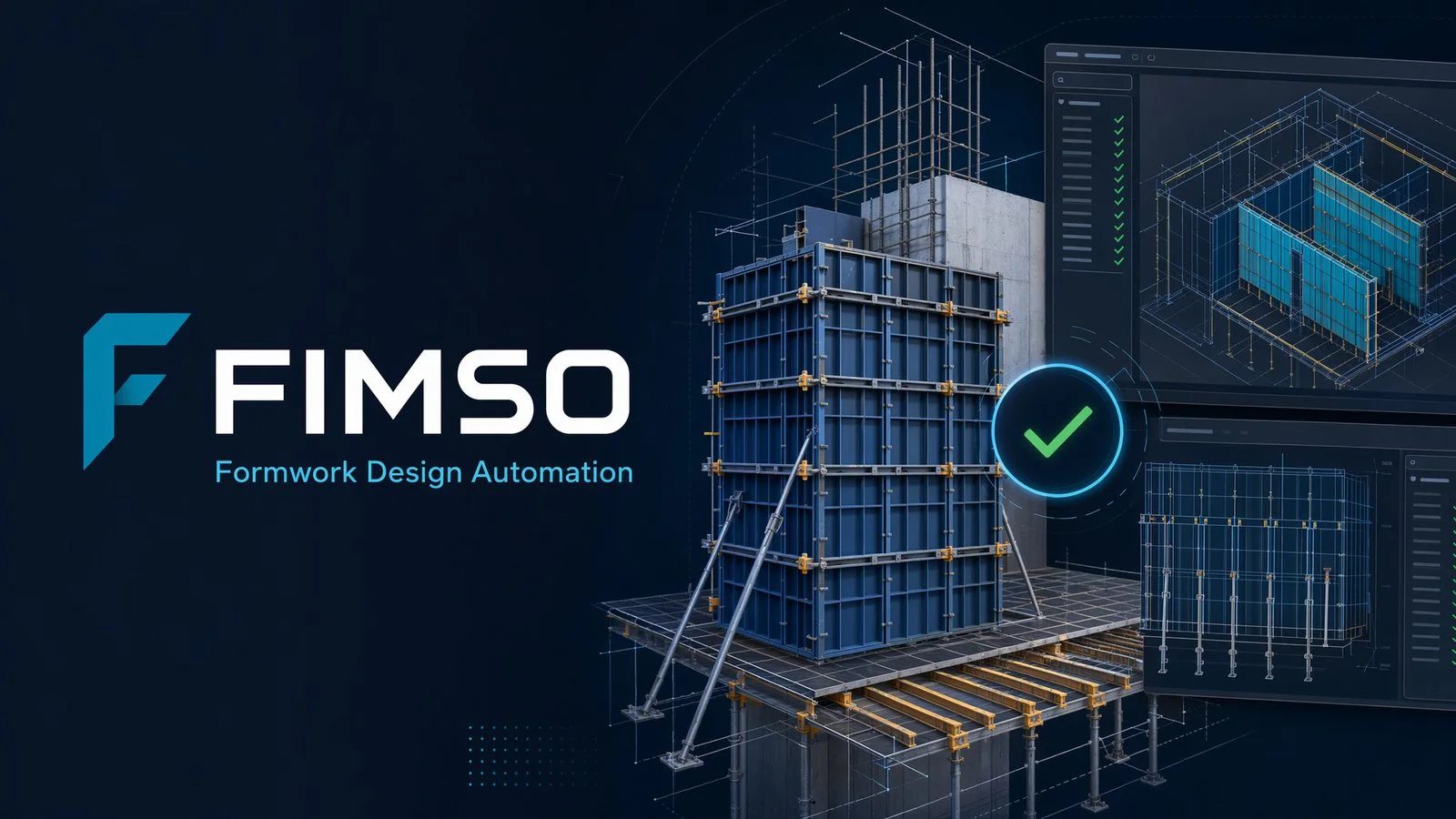 FIMSO formwork design automation platform jointly owned by Virmot and FWCAD
